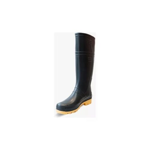Bota pantanera negra con puntera ranger