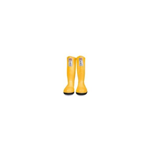 Bota pvc resistente al aceite workman safety amarilla