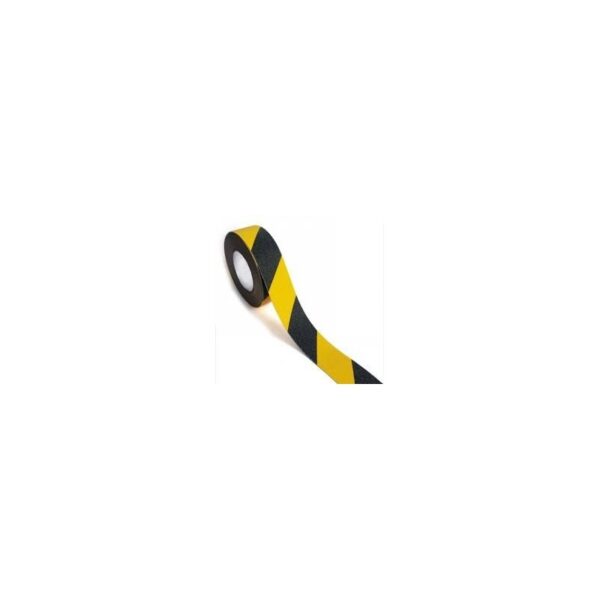Cinta amarillo con negro antideslizante 4,5 cm x 20 mts