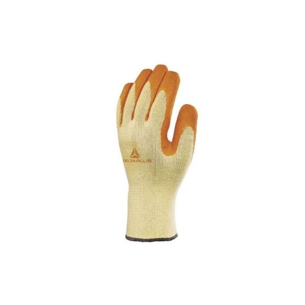 Guante en poli-algodon. impregnacion de latex delta ve730