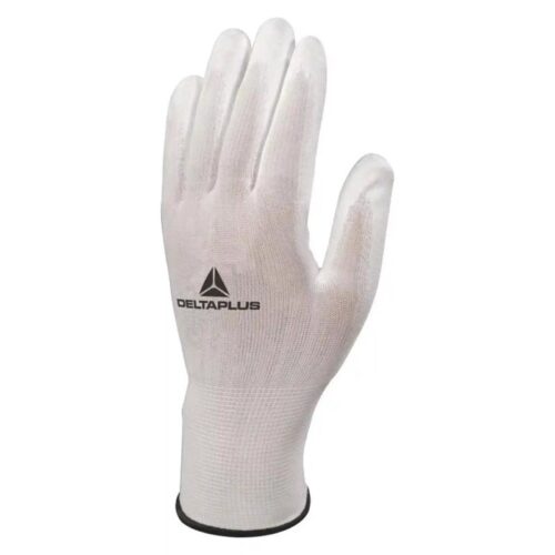 Guante poliester - poliuretano color blanco ve702p delta Talla 9
