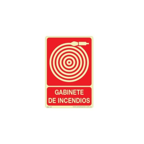 Señalizacion para gabinetes contra incendio