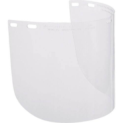 Visor de policarbonato incoloro con borde plástico VISORPC Delta Plus